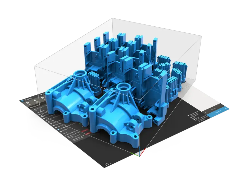 3D Sprint print-preparation interface